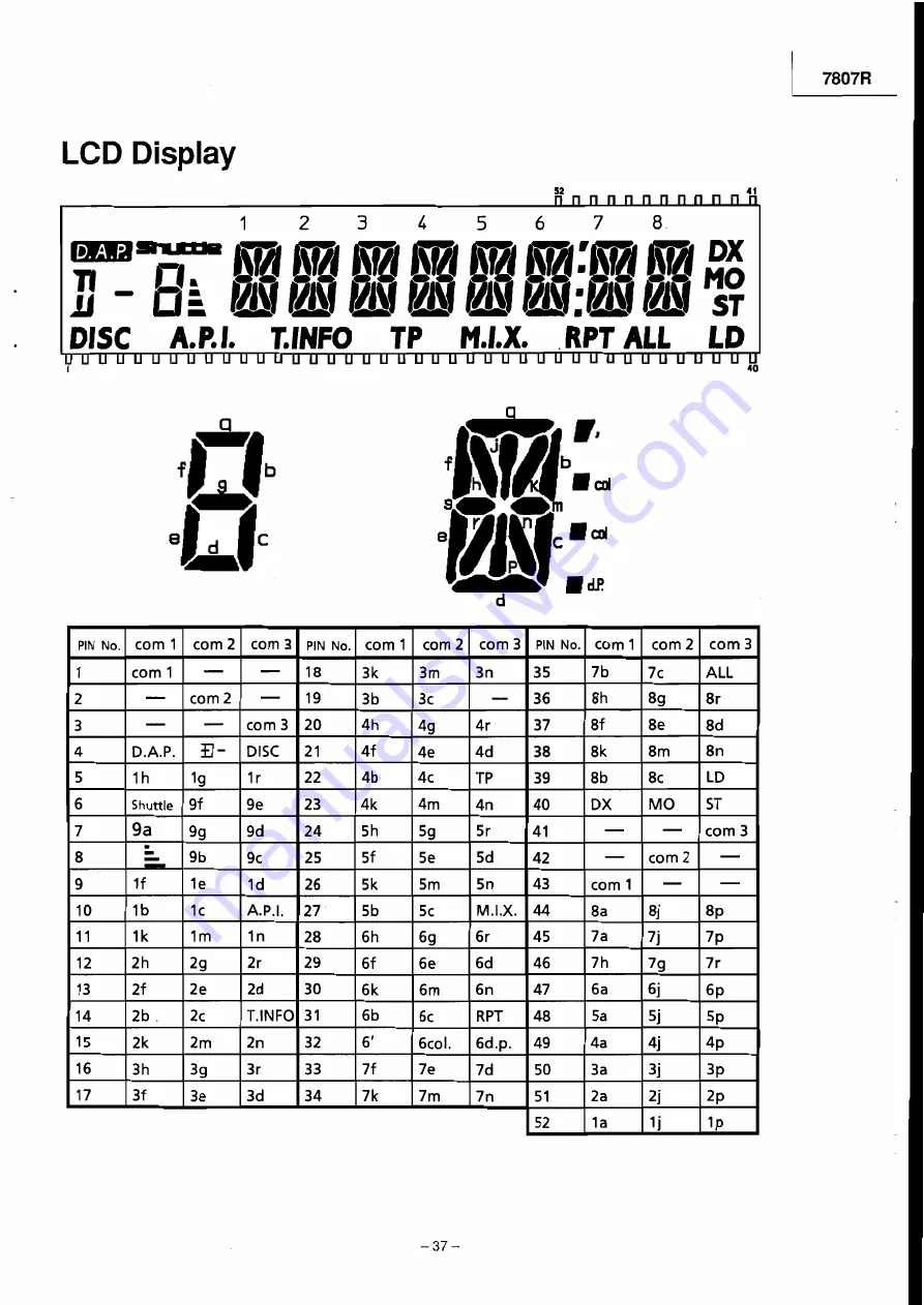 Alpine CDM-7818R Service Manual Download Page 60