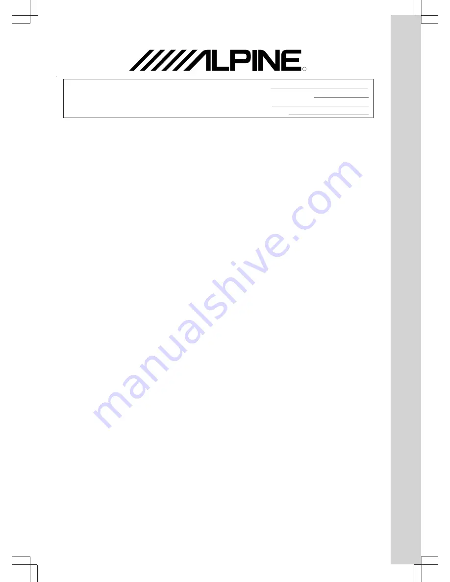 Alpine CRA-1655RF Owner'S Manual Download Page 44