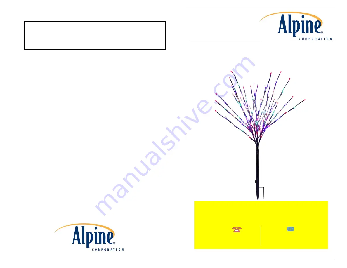 Alpine CRD128MC Owner'S Manual Download Page 1