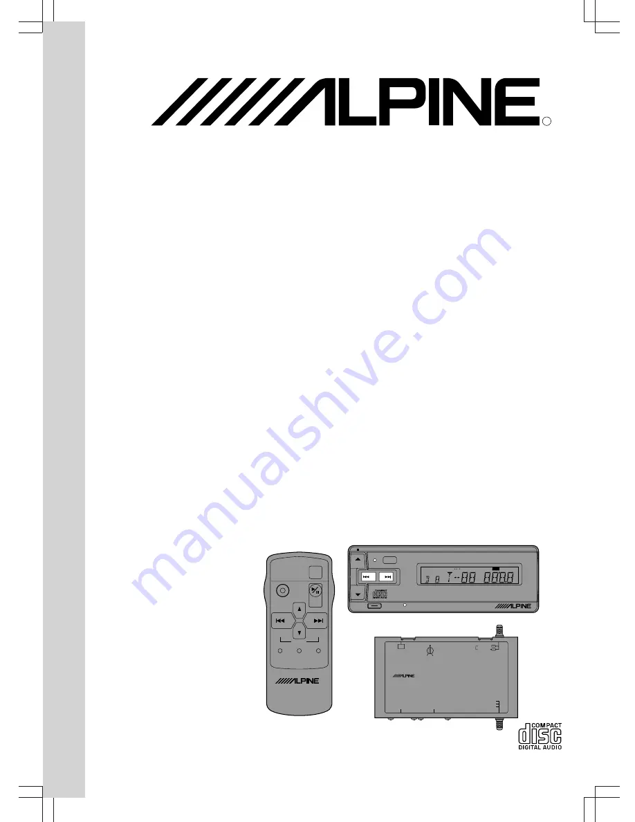 Alpine CRM-1652RF Скачать руководство пользователя страница 1