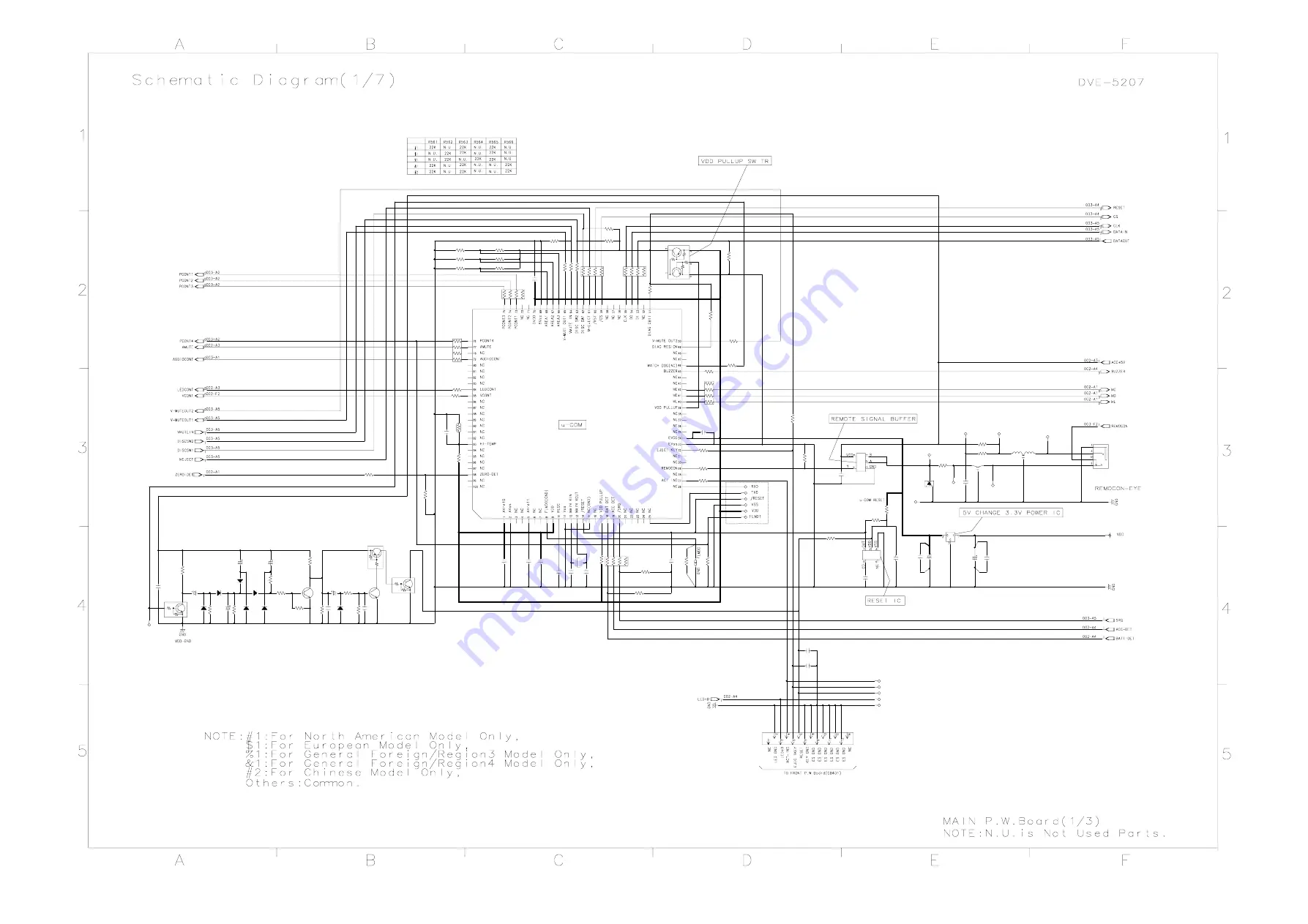 Alpine DVE-5207 Service Manual Download Page 20