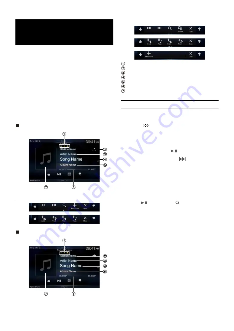 Alpine HALO9 iLX-F309 Quick Reference Manual Download Page 75