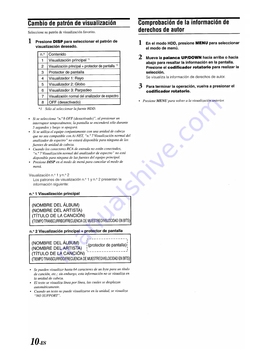 Alpine HDA-5460 Owner'S Manual Download Page 48