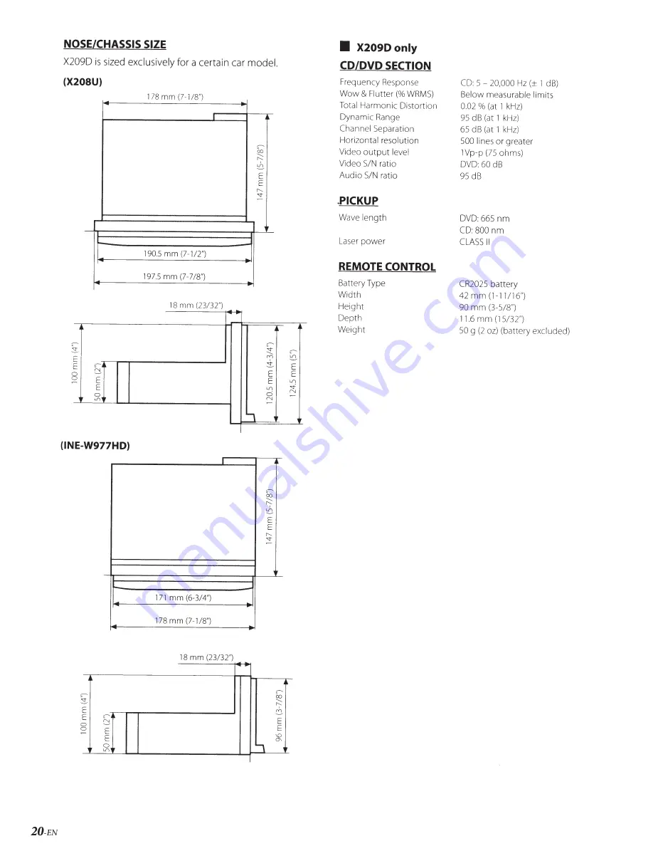 Alpine INE-W977HD Скачать руководство пользователя страница 22