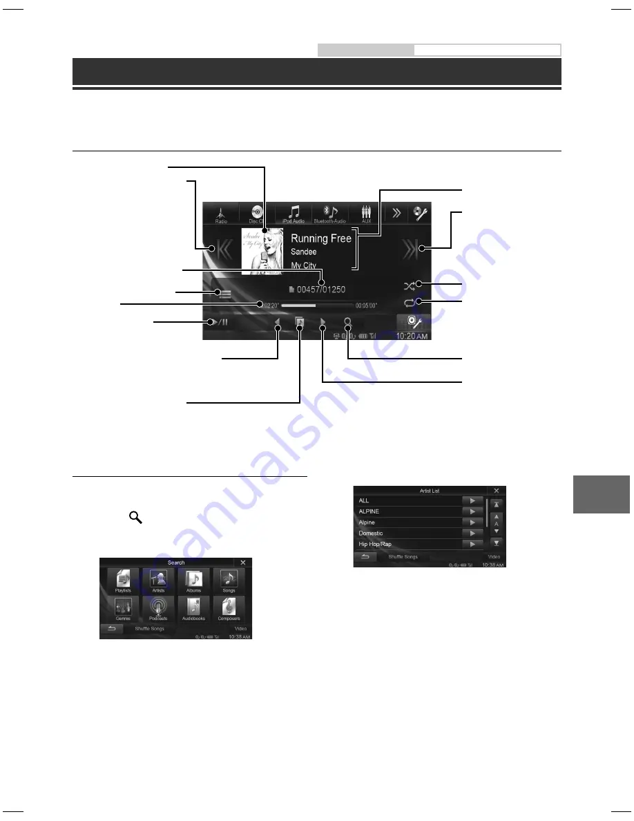 Alpine IVE-W585BT Quick Reference Manual Download Page 105