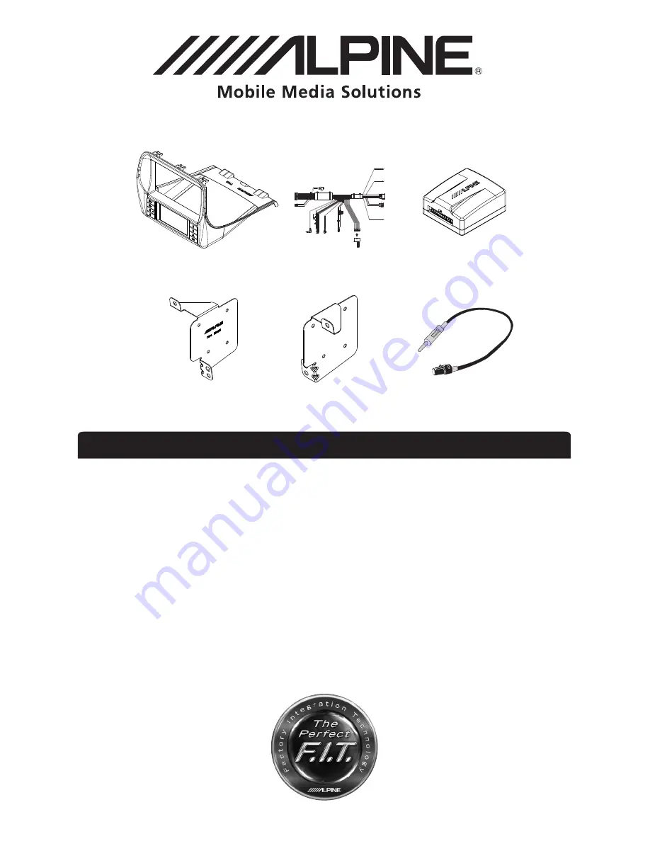 Alpine KTX-CMO Installation Manual Download Page 2