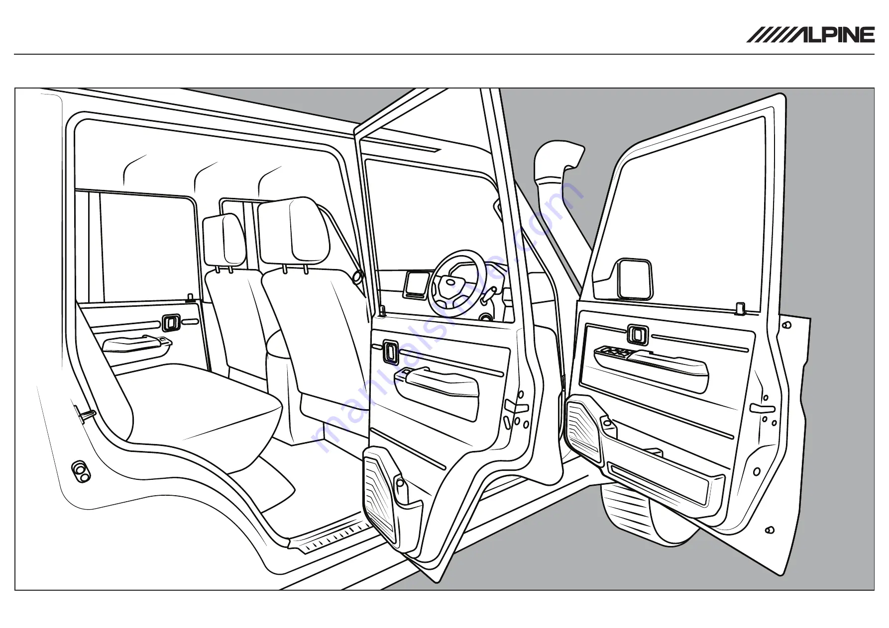 Alpine LC70-69P Installation Manual Download Page 1