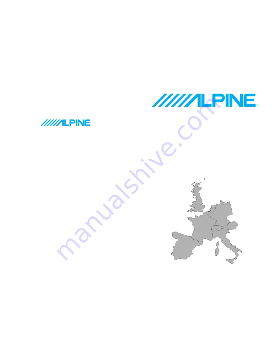 Alpine NVD-V001 SMART MAP PRO Owner'S Manual Download Page 1