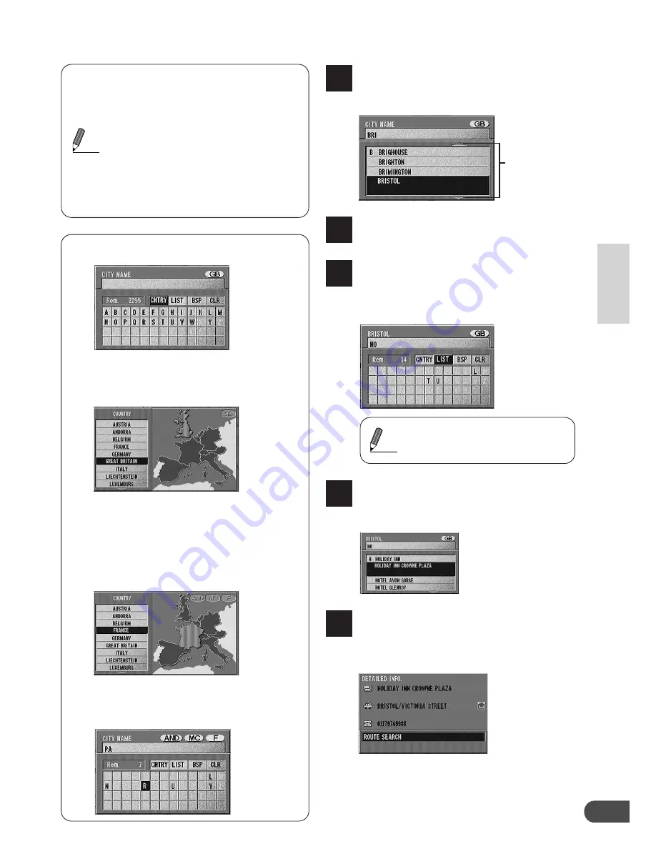 Alpine NVD-V001 SMART MAP PRO Owner'S Manual Download Page 17