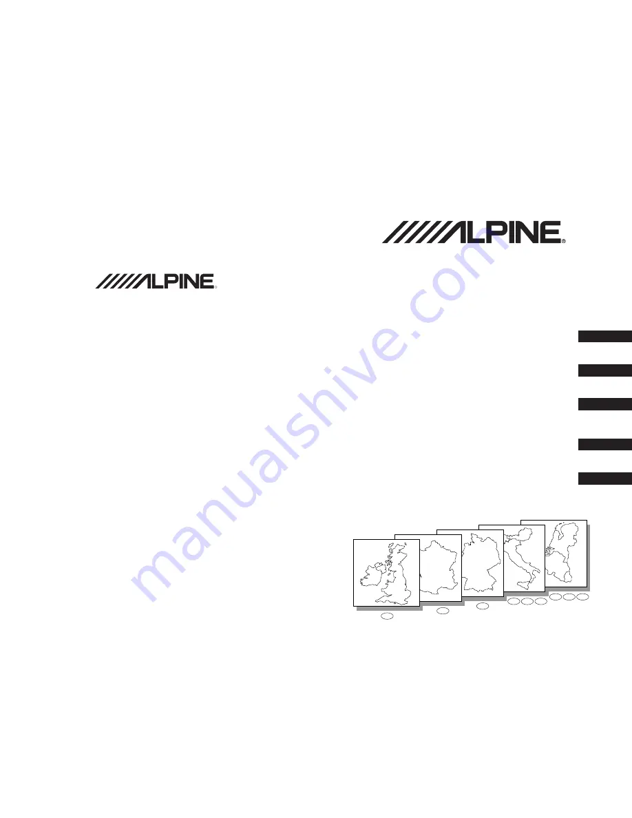 Alpine NVE-N055VP Скачать руководство пользователя страница 1