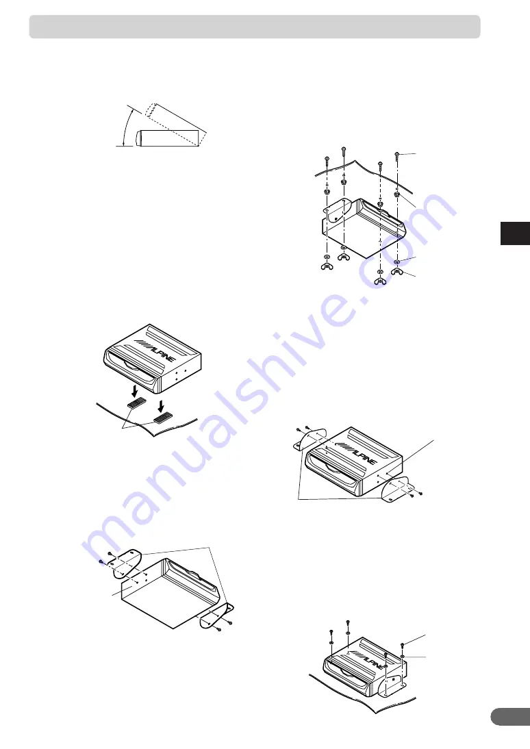 Alpine NVE-N077PS Manual For Installation And Connections Download Page 11