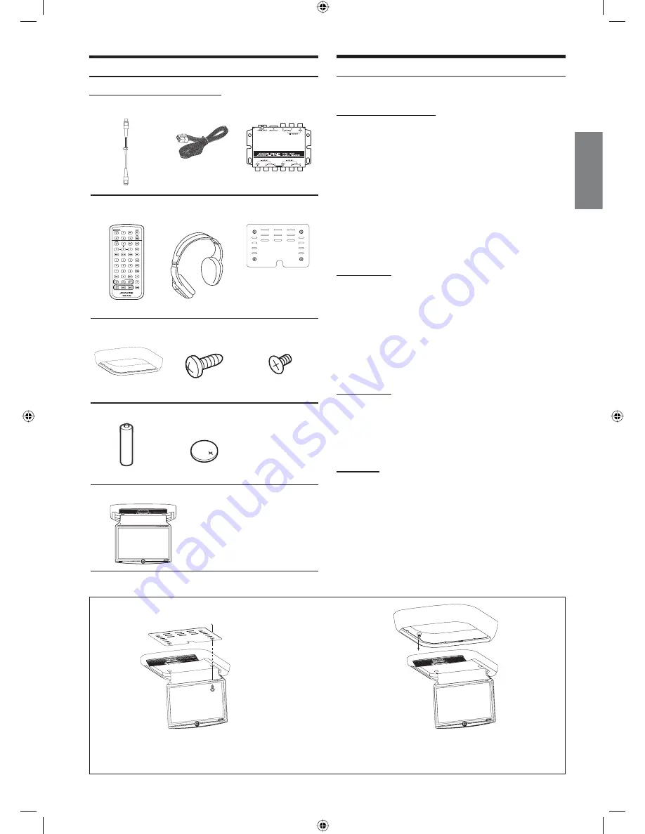 Alpine PKG-850P Owner'S Manual Download Page 15