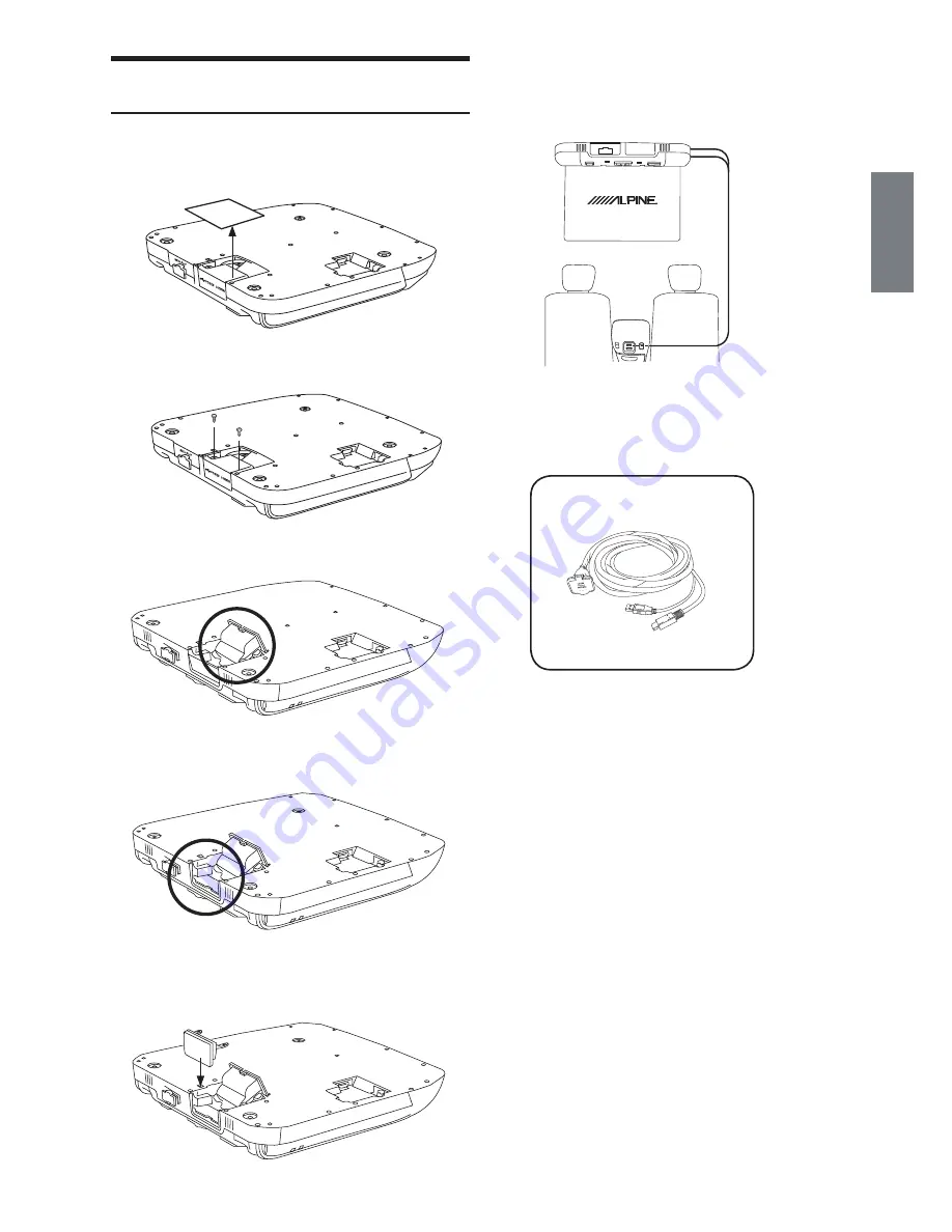 Alpine PKG-RSE3HDMI Installation Manual Download Page 7