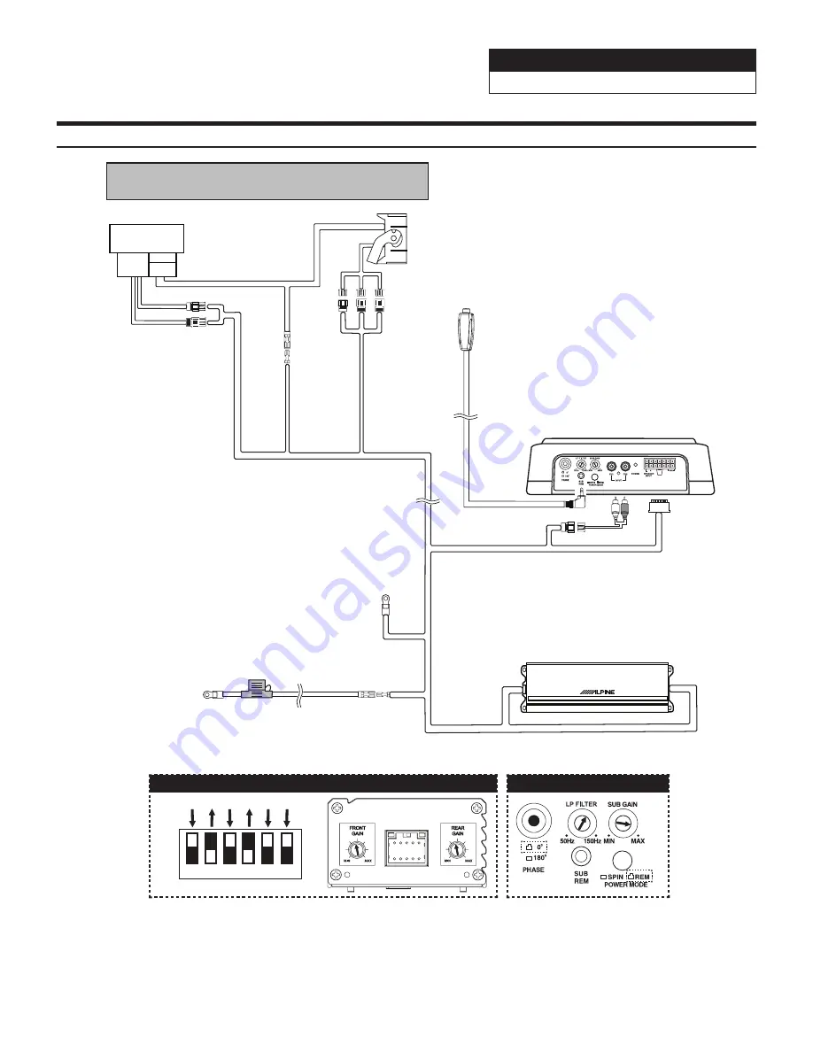 Alpine PSS-24WRA Installation Manual Download Page 14