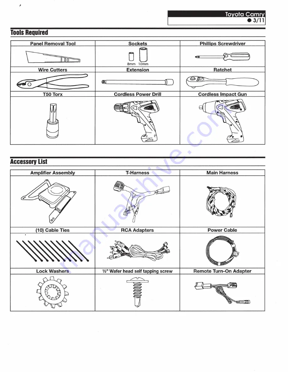 Alpine PSU-300CMV Скачать руководство пользователя страница 3