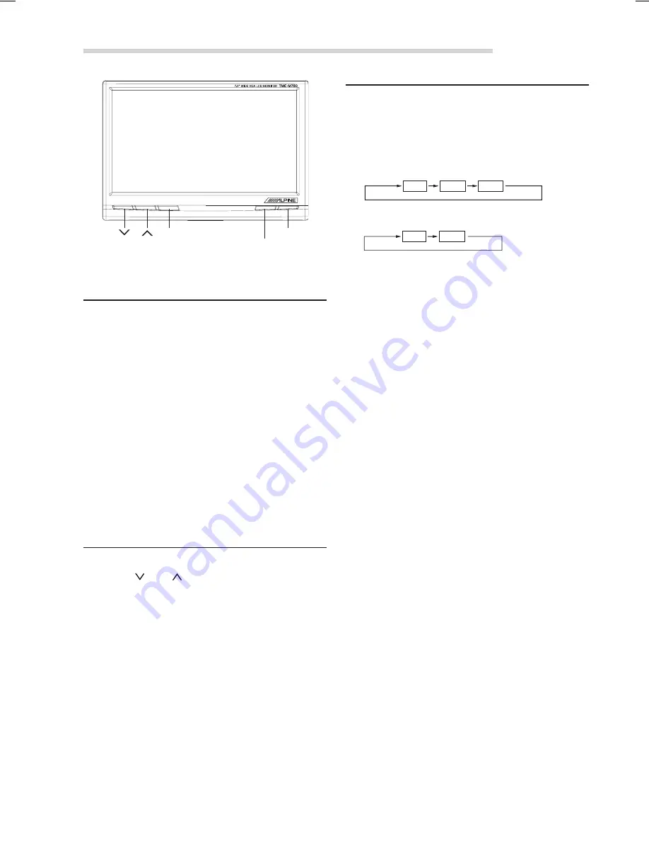 Alpine TME-M780 Owner'S Manual Download Page 5