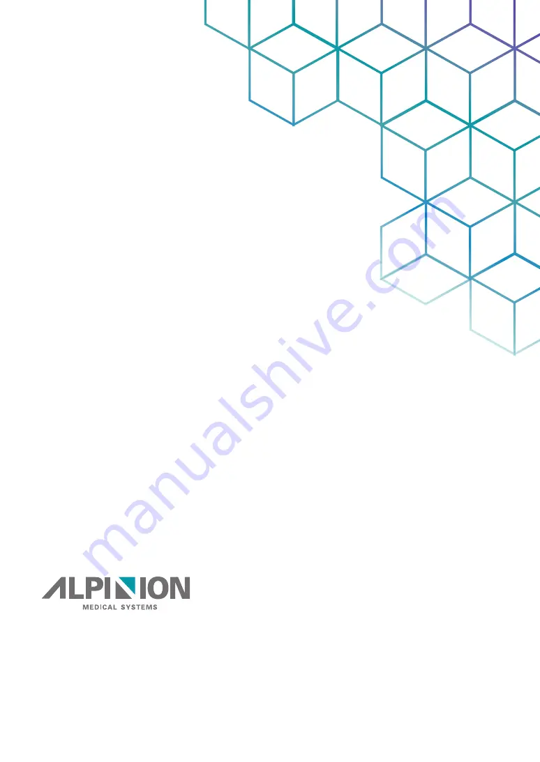 Alpinion Medical Systems X-CUBE 70 Quick Manual Download Page 125