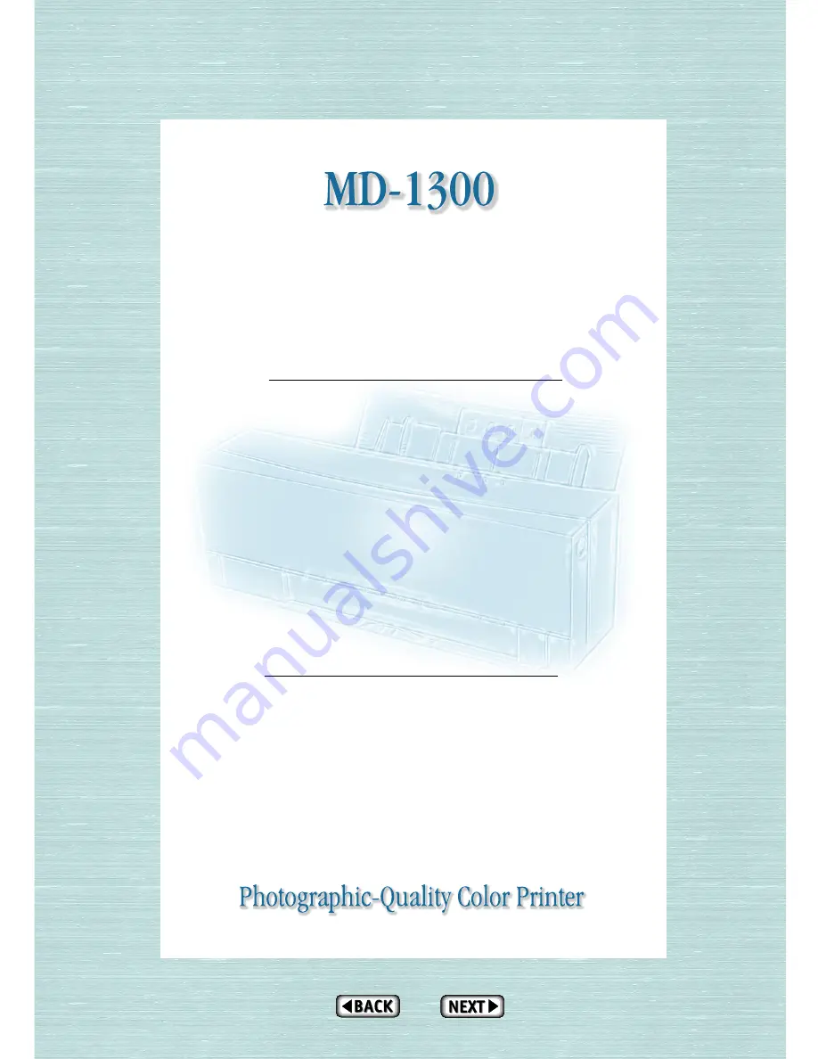 Alps Electric MD-1300 User Manual Download Page 135