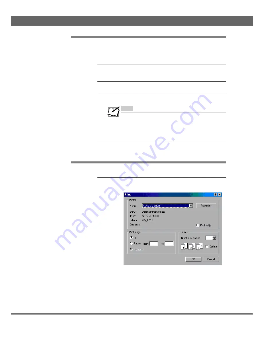 Alps Electric MD-5000P User Manual Download Page 23