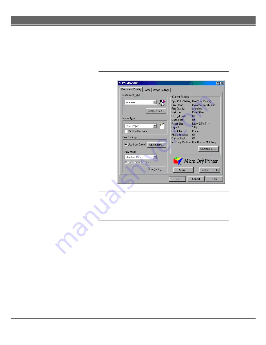 Alps Electric MD-5000P User Manual Download Page 70