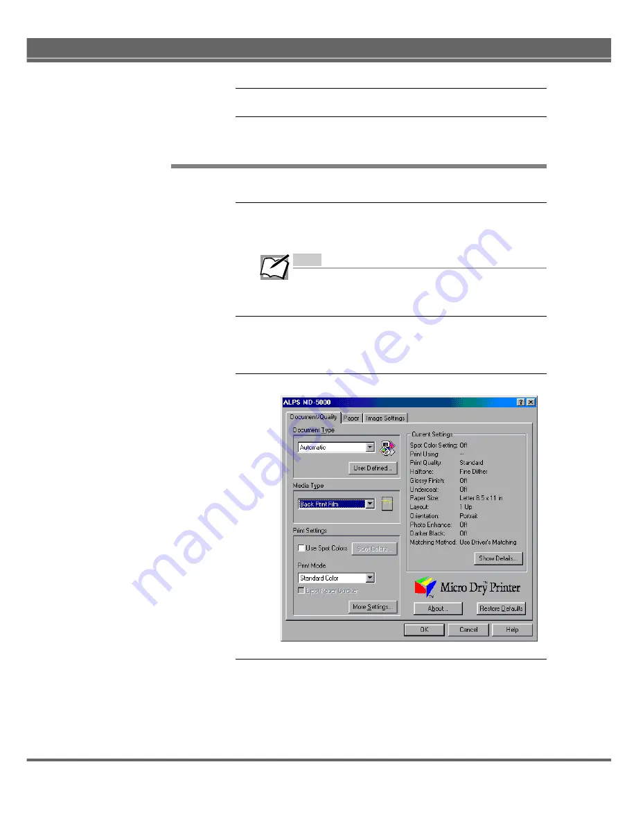 Alps Electric MD-5000P User Manual Download Page 77