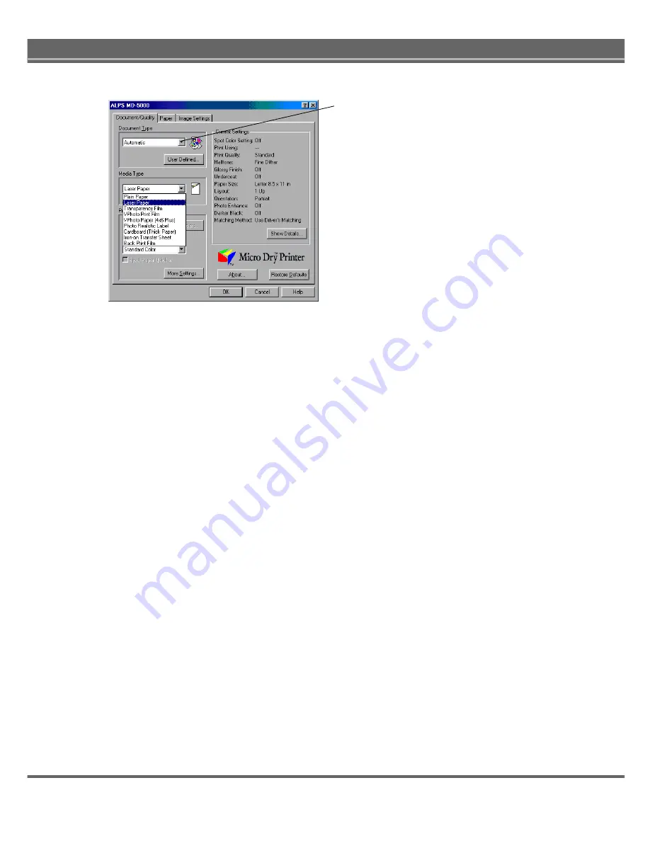 Alps Electric MD-5000P User Manual Download Page 100