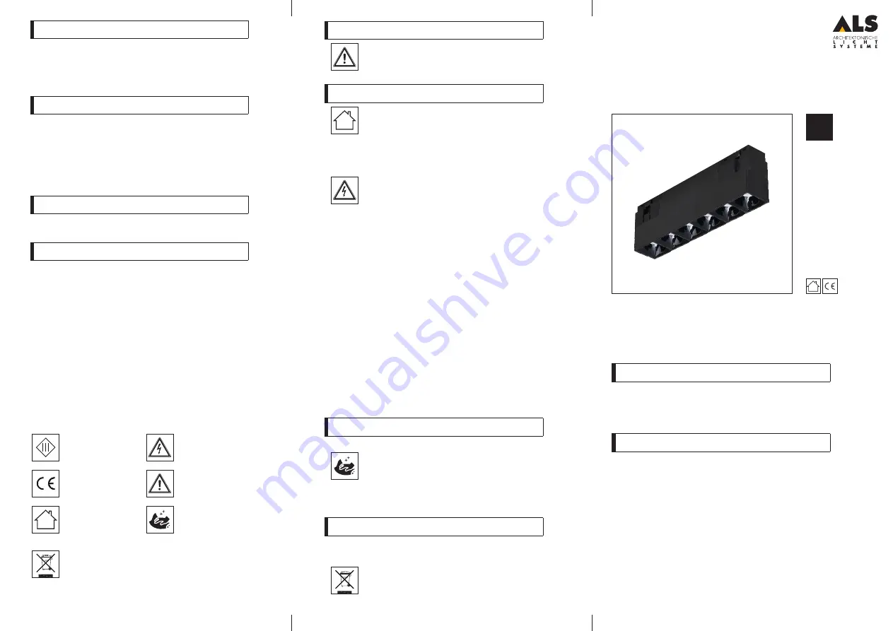 ALS PEP-7WW2 Quick Manual Download Page 1