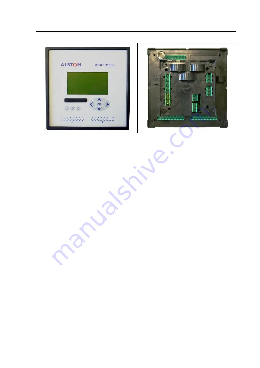 Alstom iSTAT M355 Manual Download Page 13