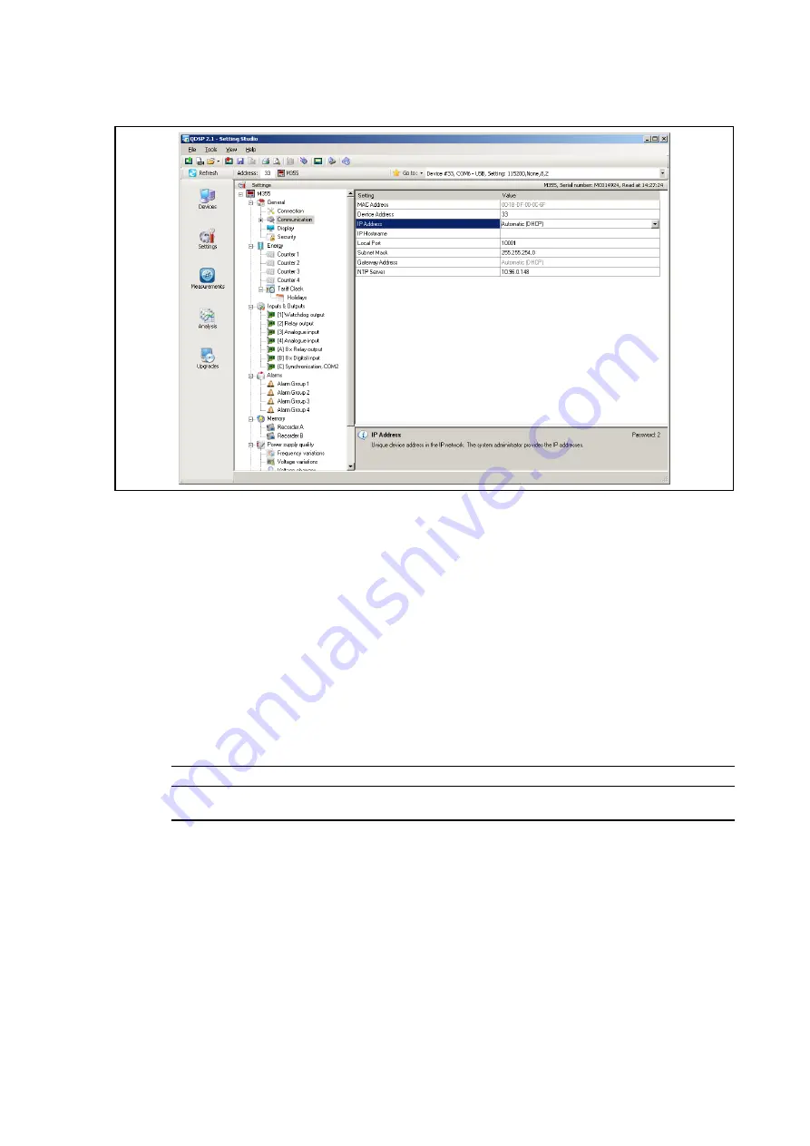 Alstom iSTAT M355 Manual Download Page 49