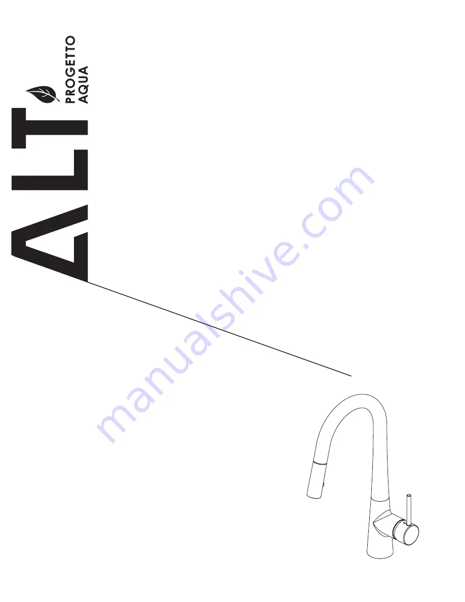 ALT BETTOLA 40875 Installation & Care Manual Download Page 1