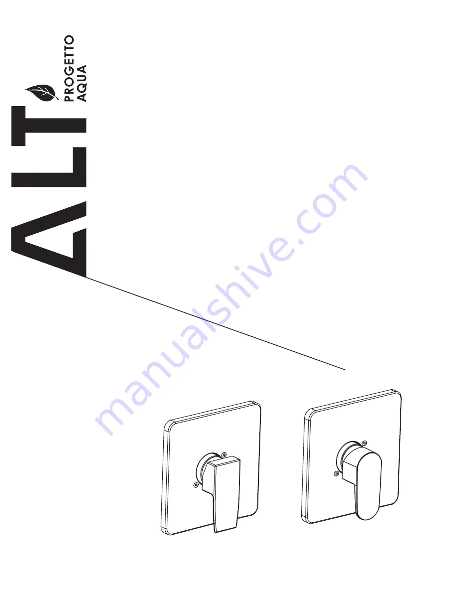 ALT MISTO 30231 Installation & Care Manual Download Page 1