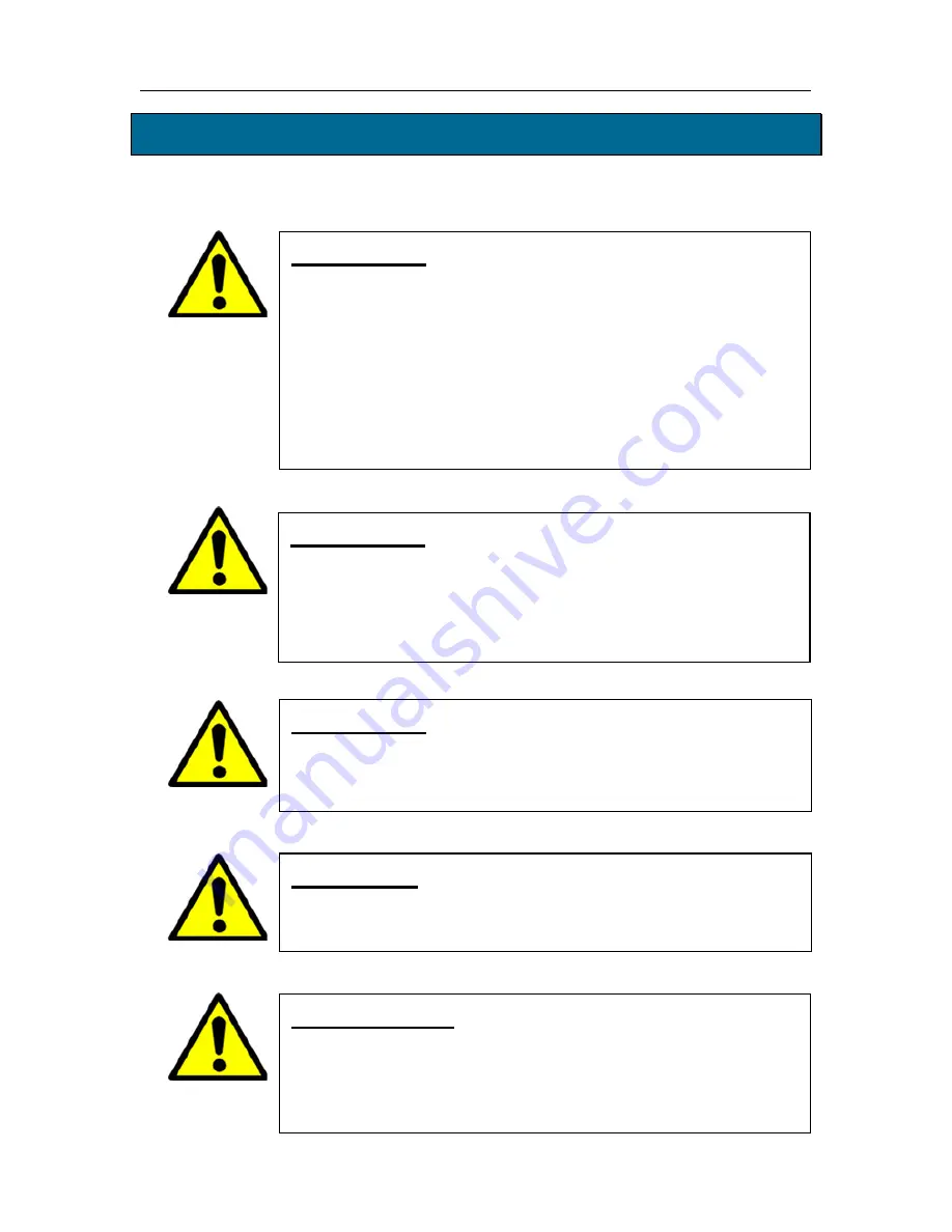 Altec AIR PUREGAS P4200W Series User Manual Download Page 24