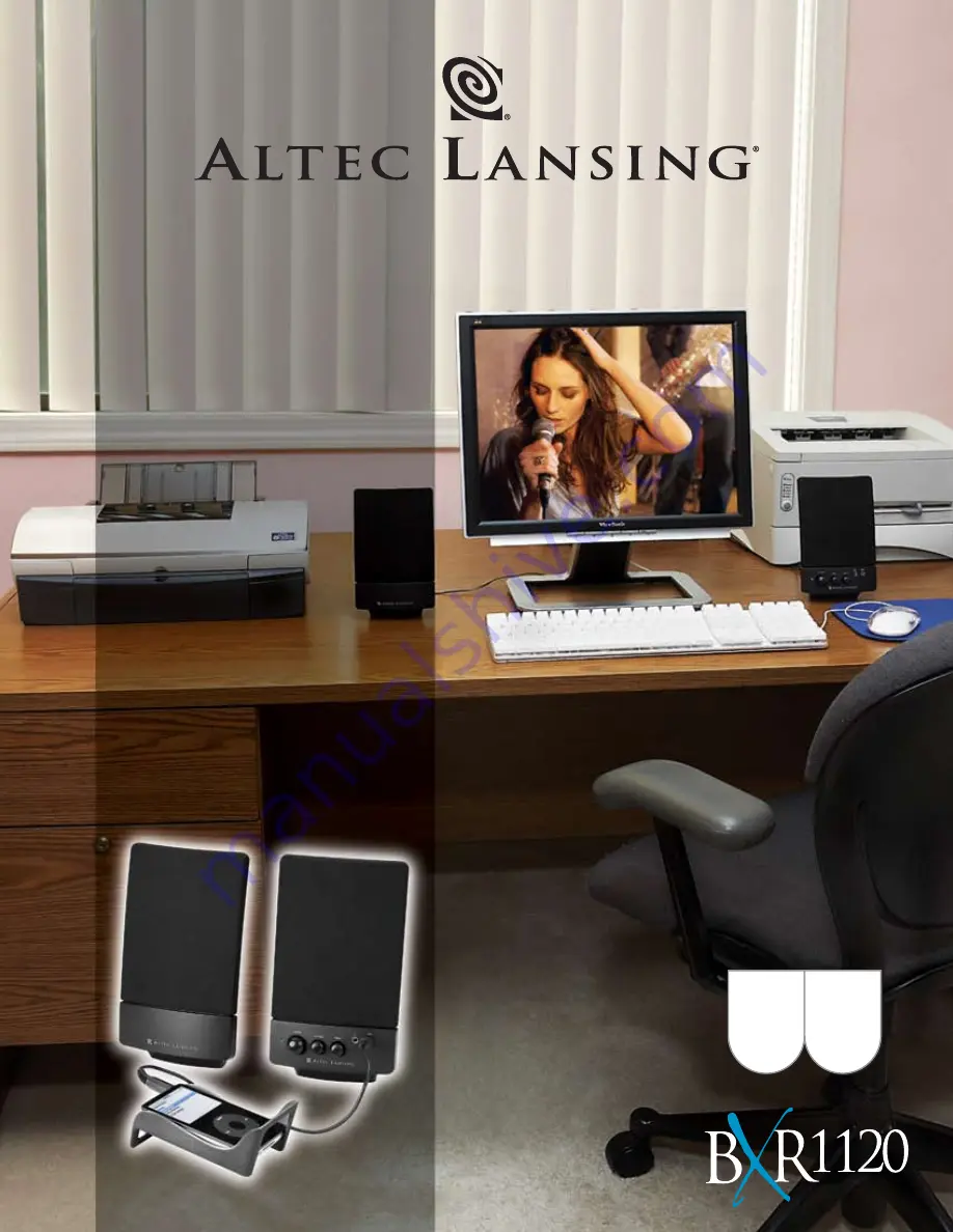 Altec Lansing BXR1120 Datasheet Download Page 1