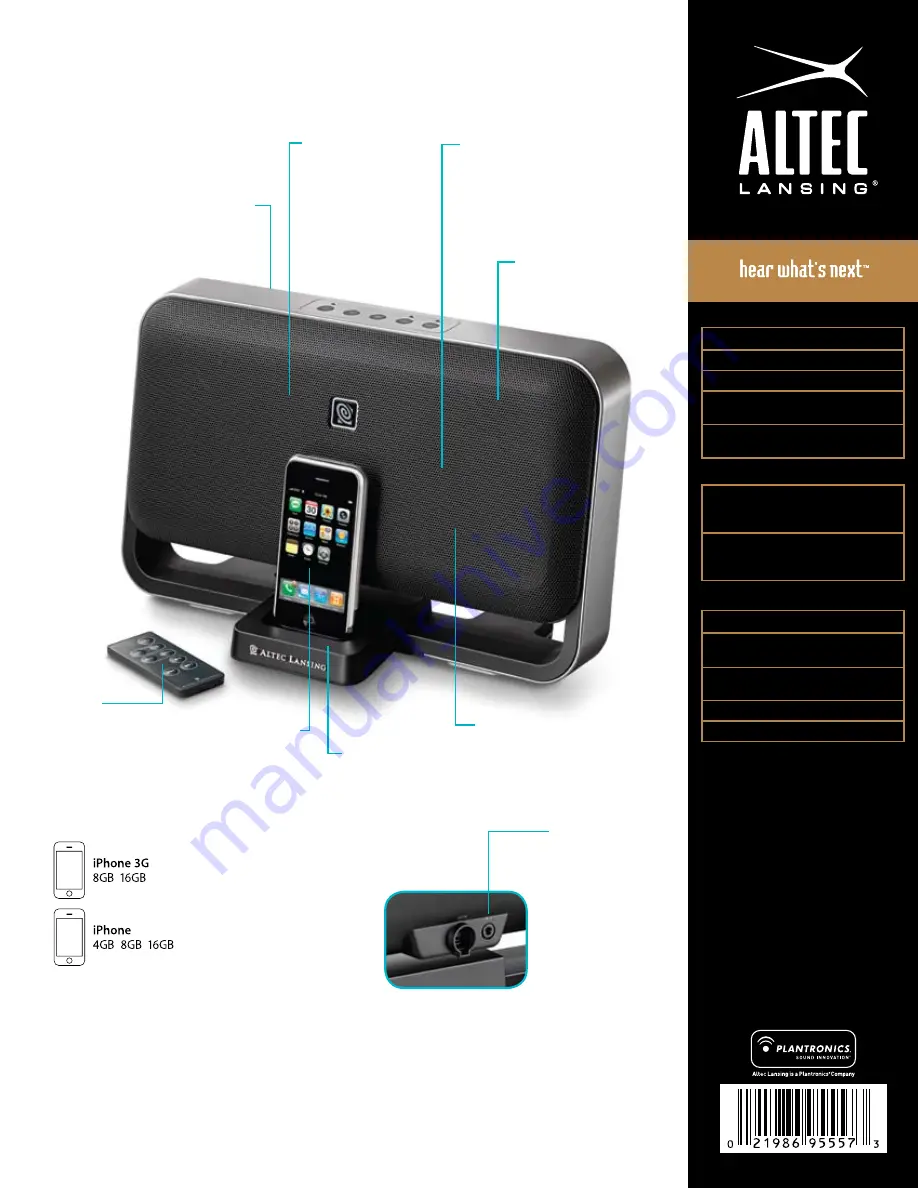 Altec Lansing T612 - SELL-SHEET Скачать руководство пользователя страница 2