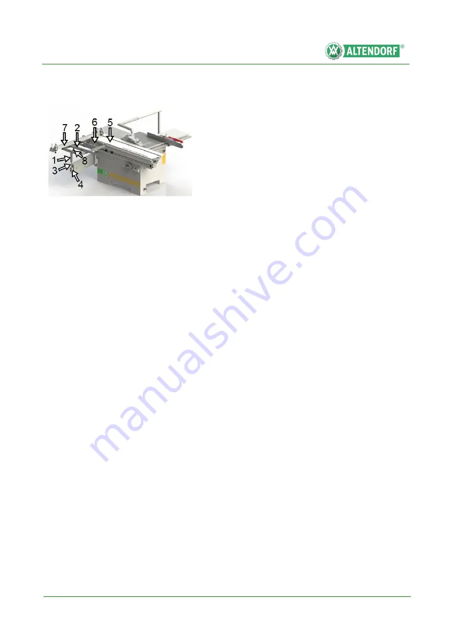 Altendorf WA 6 Operating Manual Download Page 34