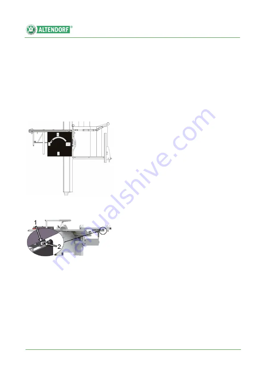 Altendorf WA 6 Operating Manual Download Page 43