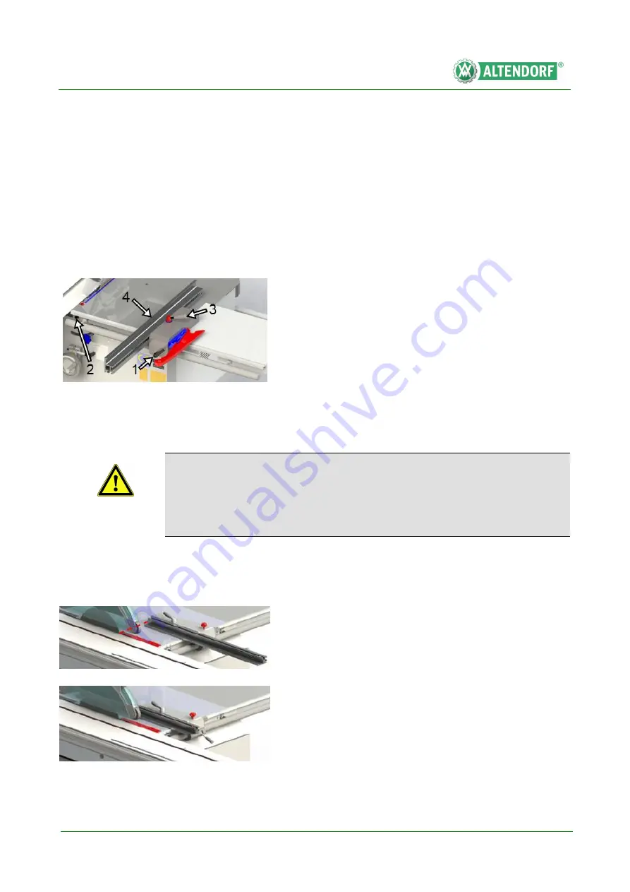 Altendorf WA 6 Operating Manual Download Page 48