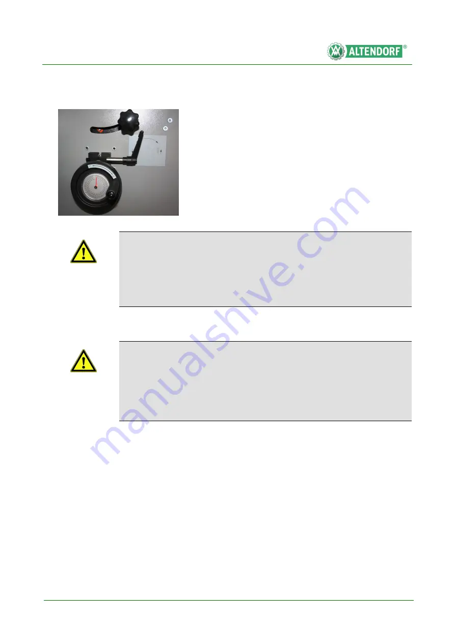 Altendorf WA 6 Operating Manual Download Page 54