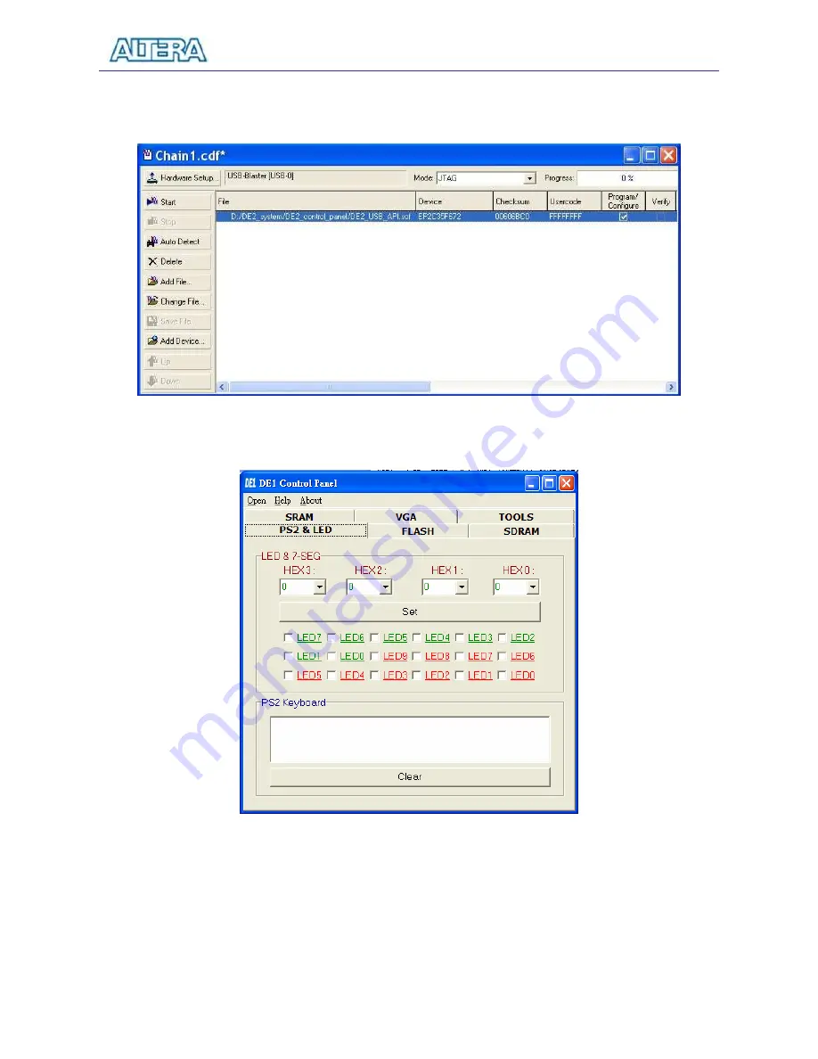 Altera DE1 User Manual Download Page 13