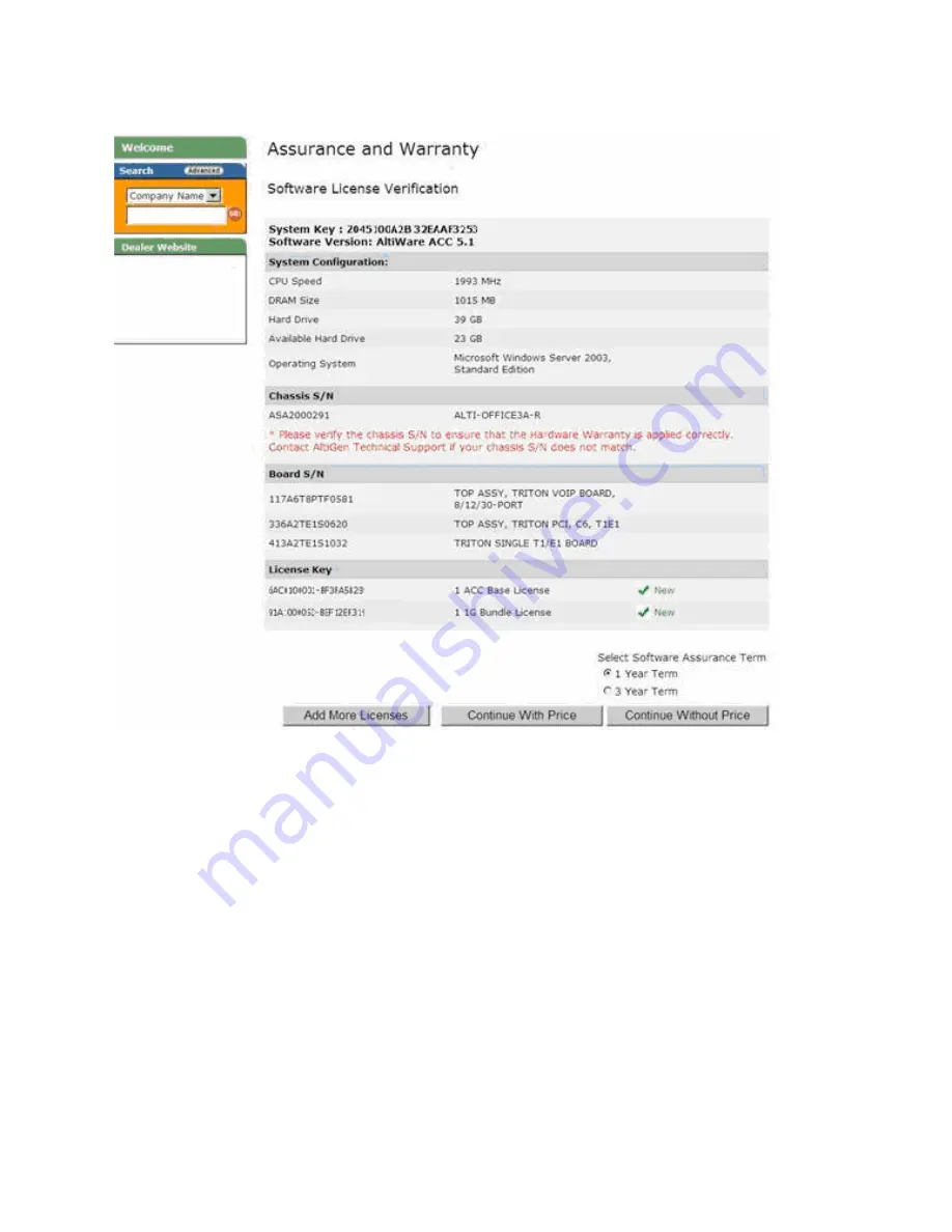 Altigen AltiWare ACC 5.1 Administration Manual Download Page 42