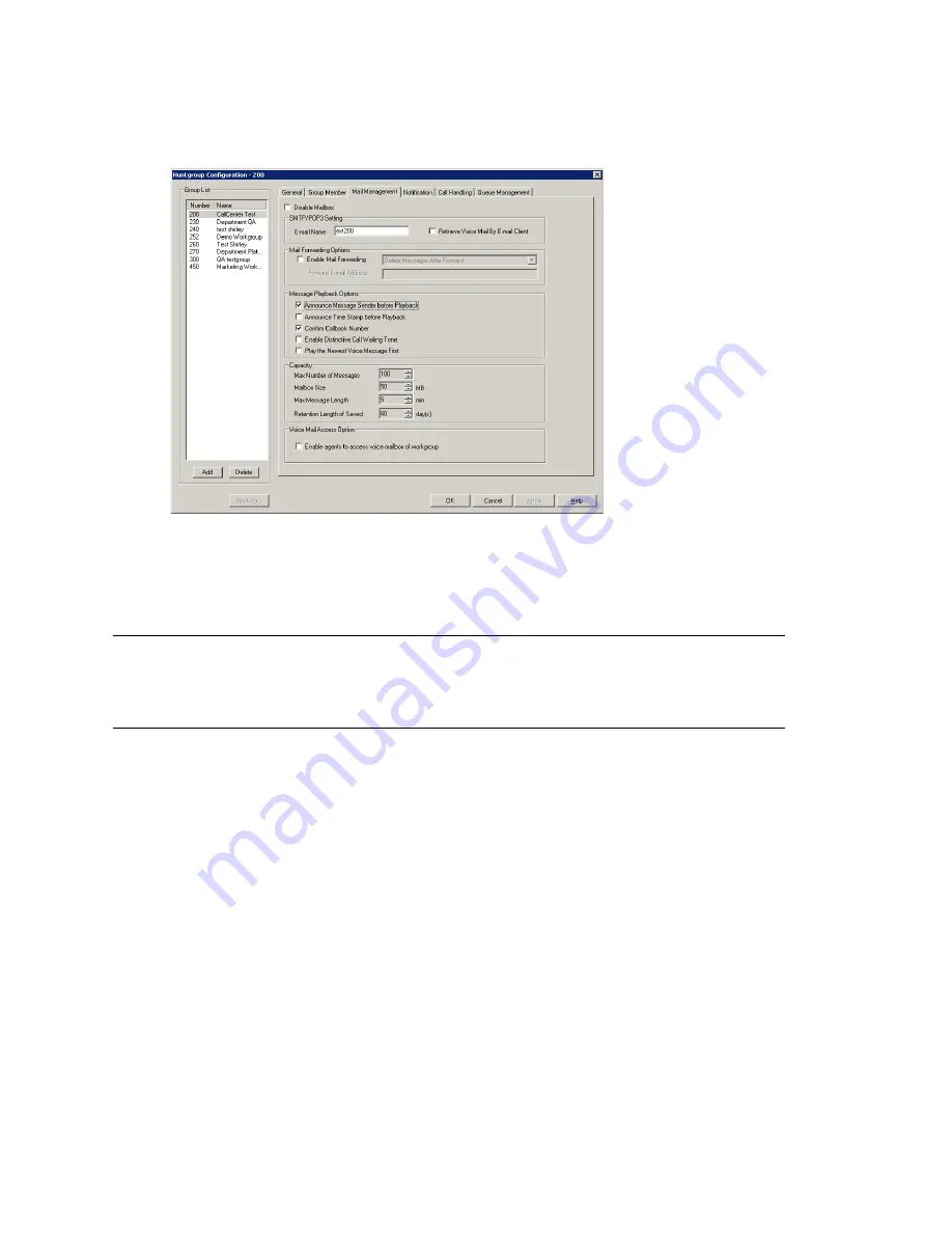 Altigen AltiWare ACC 5.1 Administration Manual Download Page 240