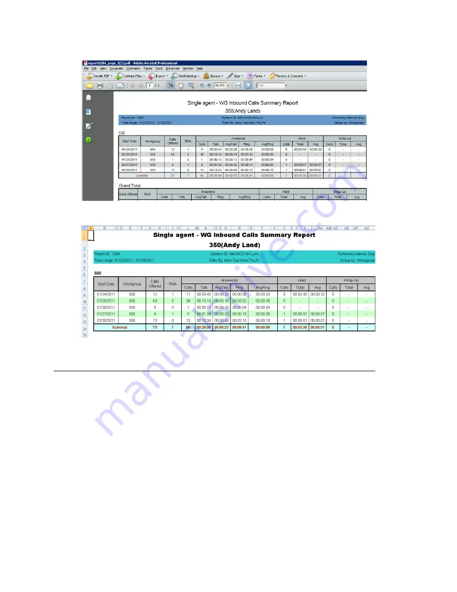 Altigen MaxReports Скачать руководство пользователя страница 20