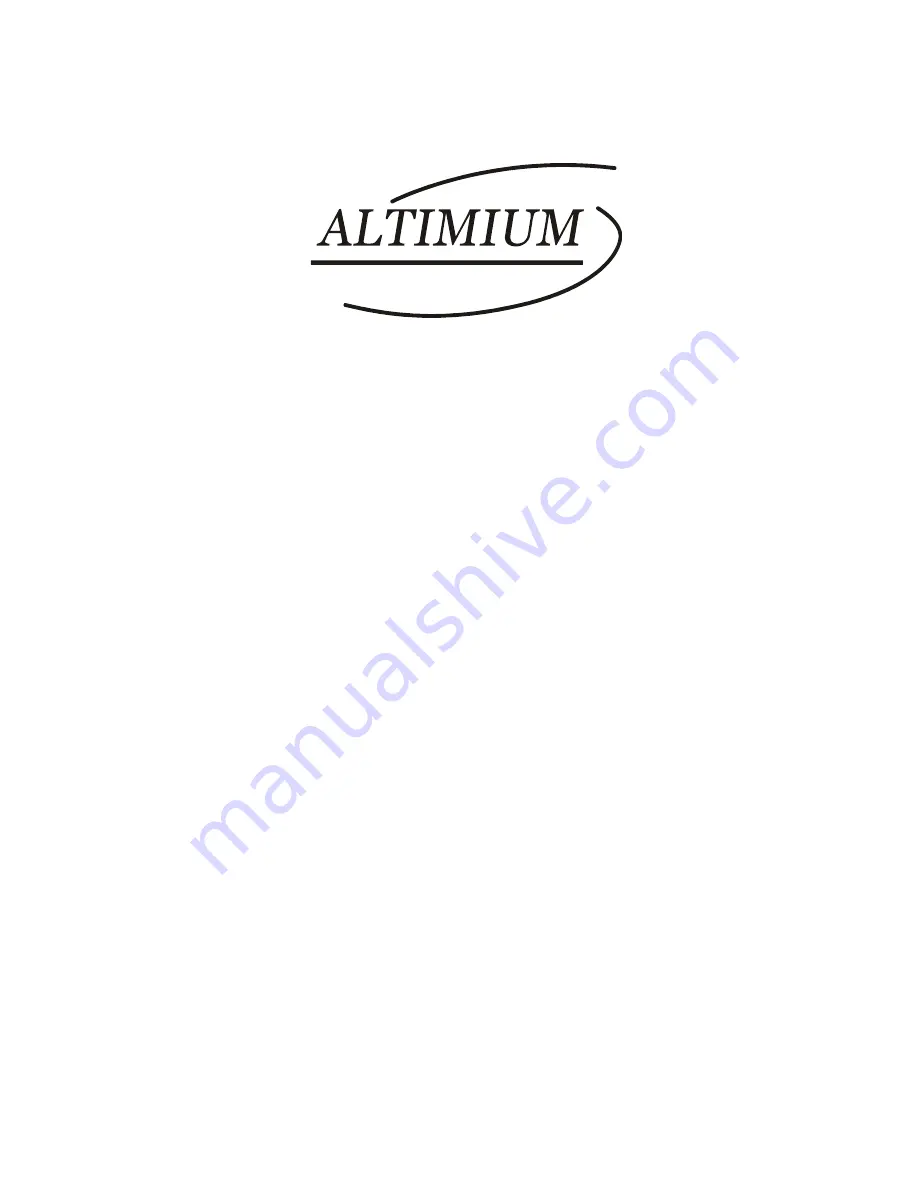 Altimium CVSH2 User Manual Download Page 16