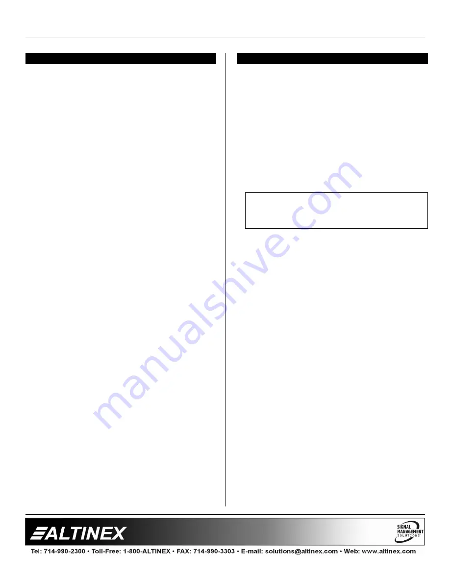 Altinex MULTI-TASKER MT109-102 User Manual Download Page 9