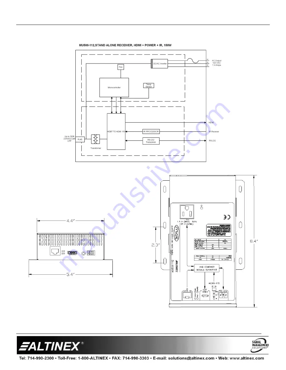 Altinex MUSE MU600-001 User Manual Download Page 17