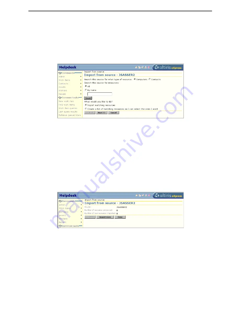 altiris eXpress Altris eXpress Helpdesk Solution 5.6 SP1 User Manual Download Page 127