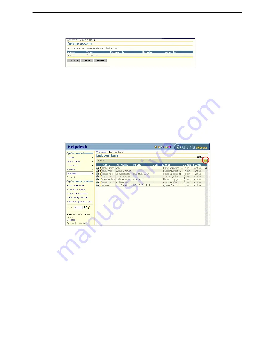 altiris eXpress Altris eXpress Helpdesk Solution 5.6 SP1 User Manual Download Page 135