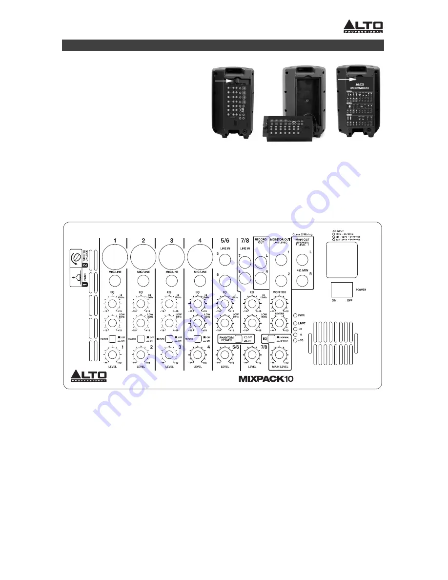 Alto Professional MIXPACK 10 User Manual Download Page 33