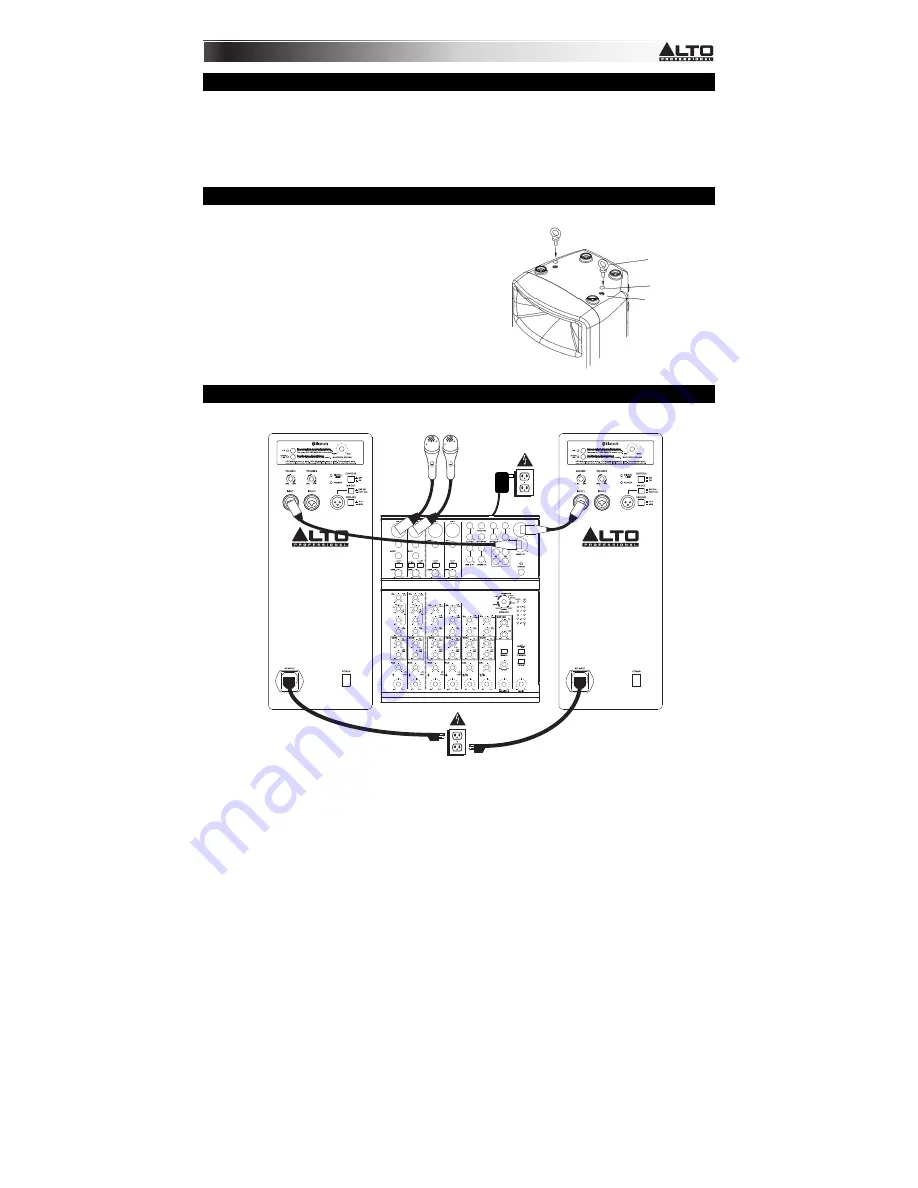 Alto Professional TRUESONIC TS115W Quick Start Manual Download Page 17