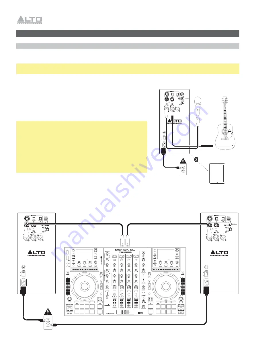 Alto Professional TS408 User Manual Download Page 6